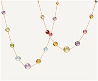 Halskette Marco Bicego Dame Jaipur in Gelbgold Quarzo CB2719-MIX01